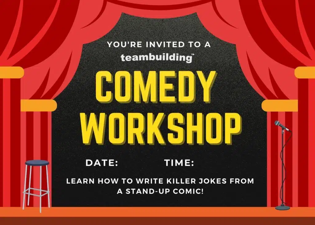 Comedy Workshop banner