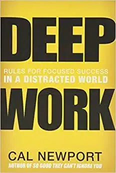 Deep work book cover