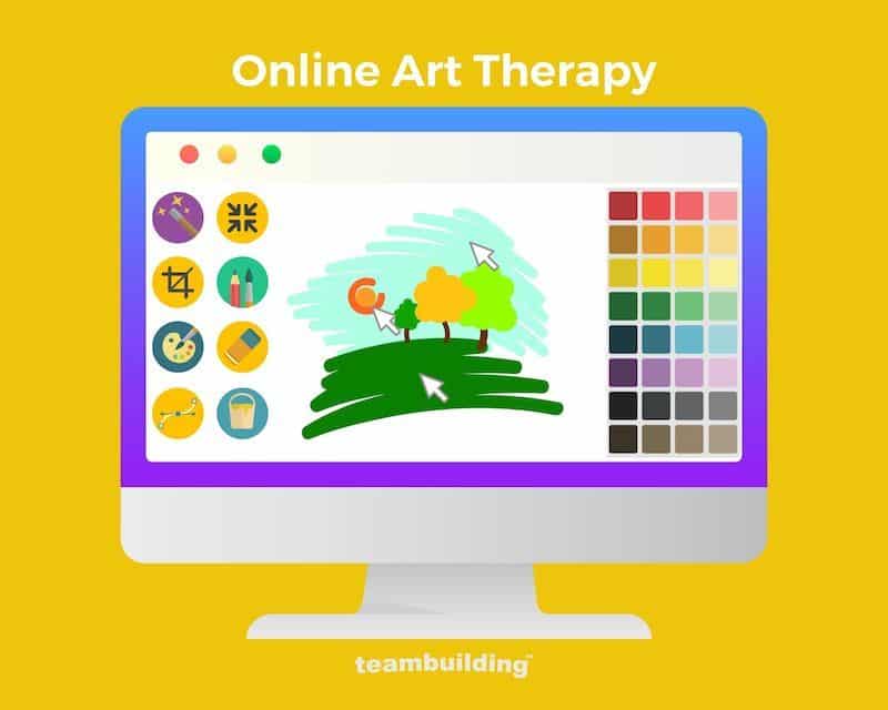 Online Art Therapy Banner