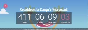 virtual retirement party countdown